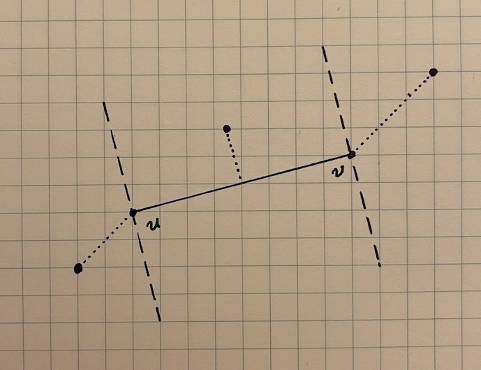 multiple distances from a segment